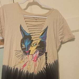 Torrid Black Thunder Cat T-Shirt